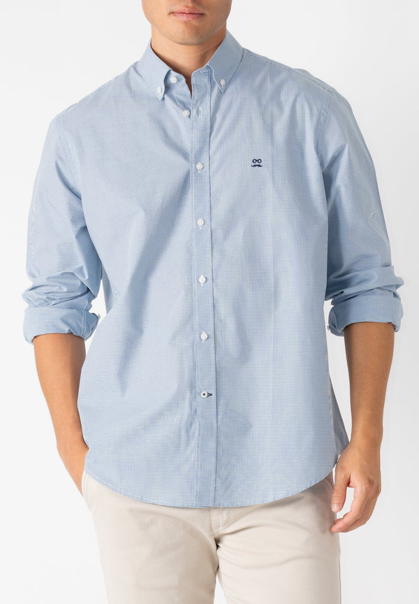 Camisa Classic Square Azulón